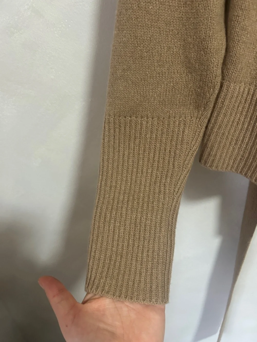 Cuyana Cashmere Wrap Sweater Cardigan | Size Small | Made in Italy - Picture 7 of 9